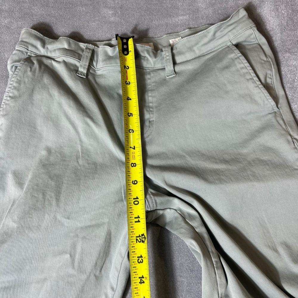 Lucky Brand Womens Sage Green Chino Pants Straight Leg Size 8 29 Stretch Cotton - Picture 4 of 9